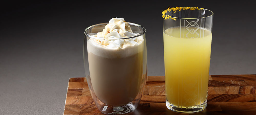 秋を楽しむオリジナルモクテル