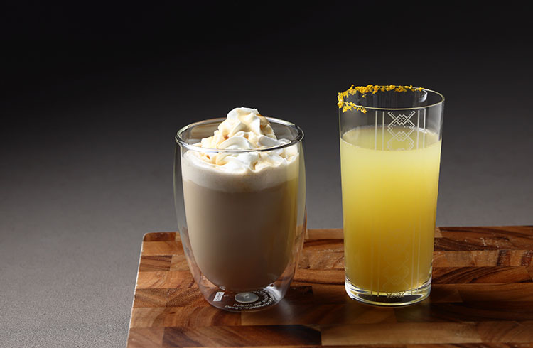 秋を楽しむオリジナルモクテル